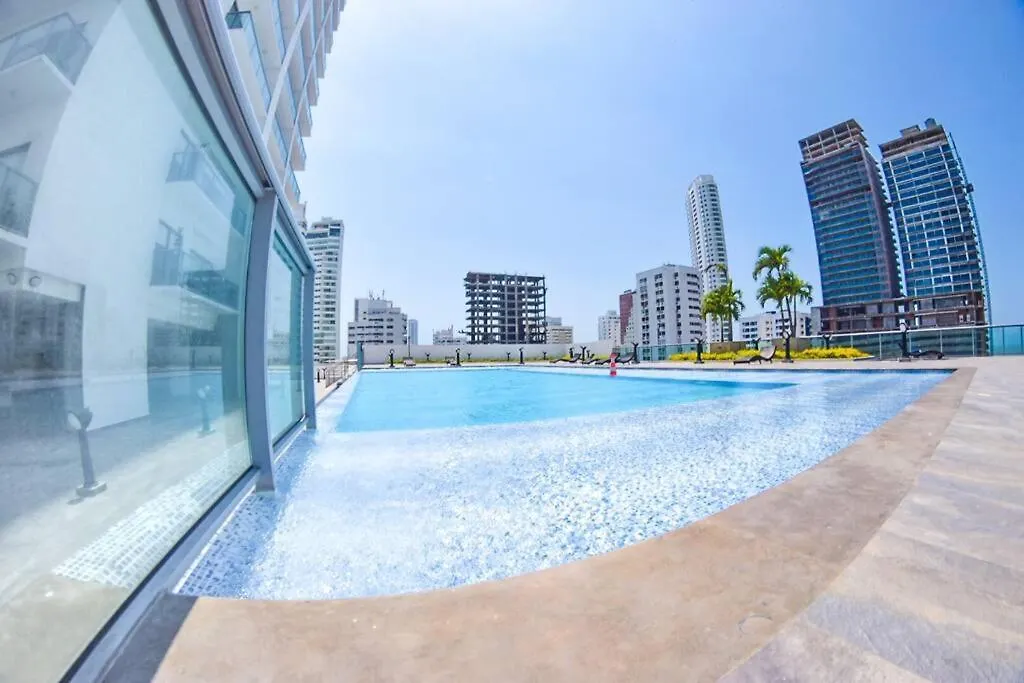 Amazing View-29Th Floor Modern Apt-Luxury Building Apartment Cartagena 0*,