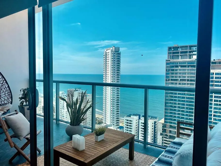 Amazing View-29Th Floor Modern Apt-Luxury Building Apartment Cartagena 0*,  Colombia